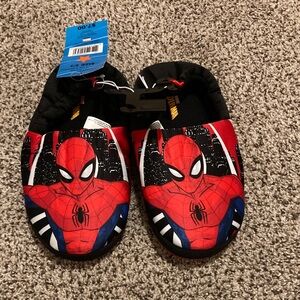Size 2/3 Marvel Spider-Man Red and Black Slippers